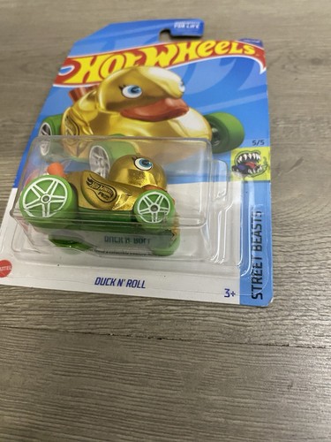 2021 Gold Duck N' Roll Hot Wheels Treasure Hunt Street Beasts - Bild 3 von 6