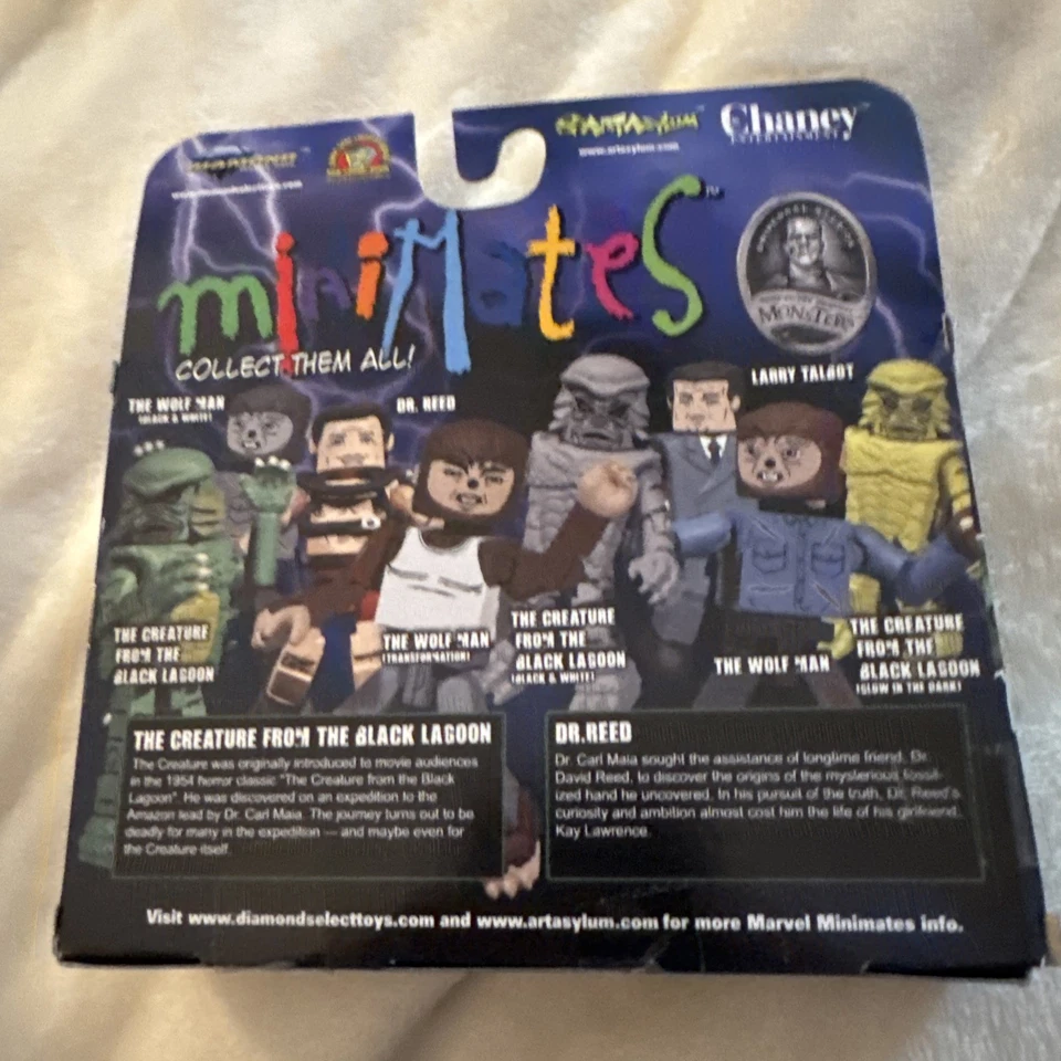 Diamond Select Universal CREATURE FROM THE BLACK LAGOON & DR. REED Minimates H53 Foto 2 de 2