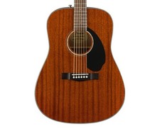 Used Fender CD-60S Dreadnought All-Mahogany Acoustic Guitar - Natural