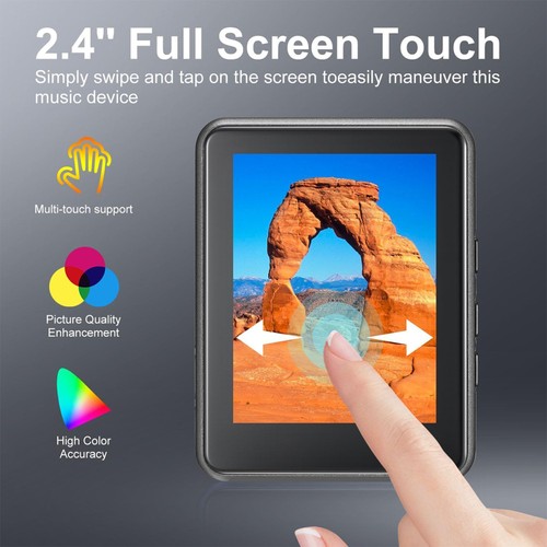 Bluetooth MP3 MP4 Player LCD Display HiFi Bass Musik Spieler Audio 128GB - Bild 14 von 17