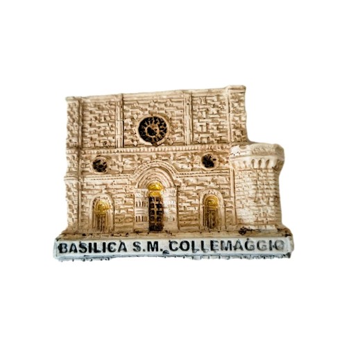 MAGNETE CALAMITA RESINA SOUVENIR FRIDGE MAGNET COLLEMAGGIO ABRUZZO - 第 1/1 張圖片