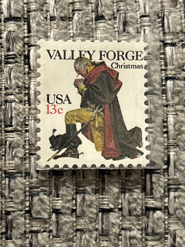 Scott #1729.. 13 Cent.. Washington At Valley Forge..original Stempel und Gummi | - Bild 1 von 4