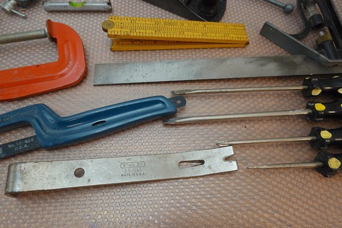 VTG LOF OF 20Pc STANLEY CARPENTRY TOOLS LOT . MADE IN USA - Picture 5 of 17