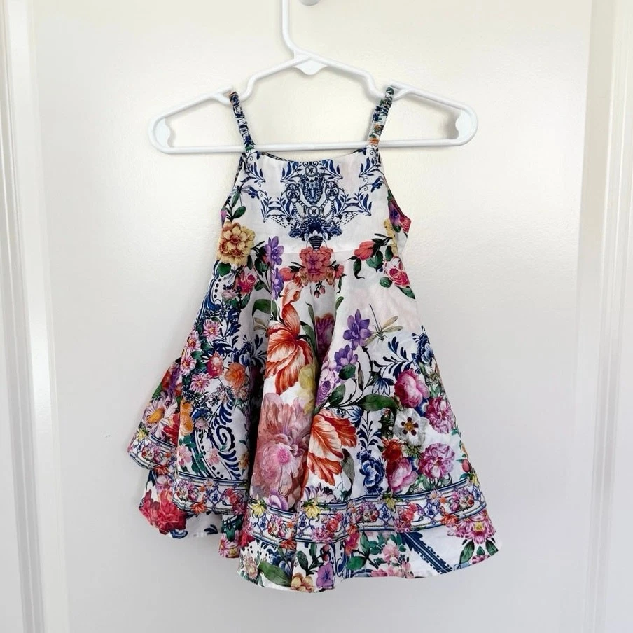 Vestido Milla By Camilla Dutch Is Life con volantes dobladillo 6-12 meses Foto 3 de 4