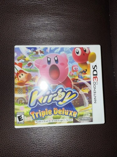Kirby Triple Deluxe Nintendo 3DS 2014 CIB Tested