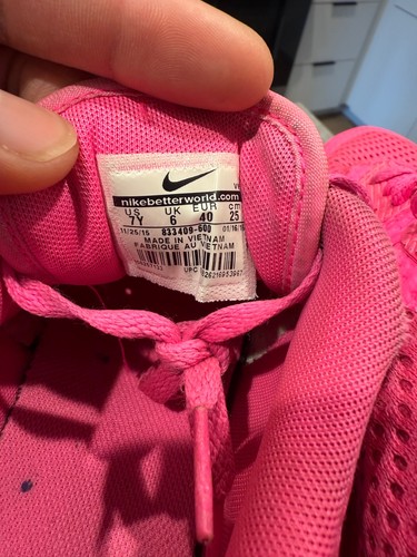 NIKE Air MAX 90 BR GS 833409-600, Ragazze Respirano Rosa Gioventù 7 anni - Foto 11 di 11