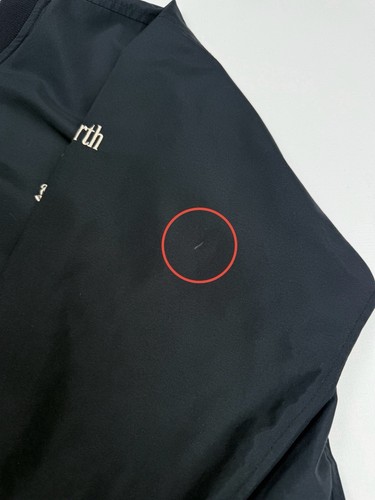 Ashworth Golf Long Sleeve Windbreaker Black Pullover Pockets Men's M - Picture 9 of 14