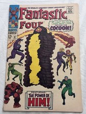 Fantastic Four 67 Origin & Cameo Him (Adam Warlock) Comic Book