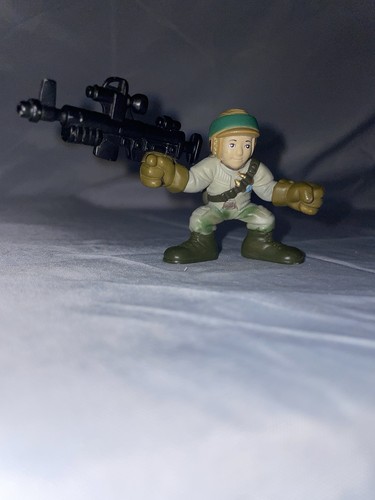 Star Wars Galactic Heroes Rebel Commando Leia 2007 Mini - Bild 5 von 7