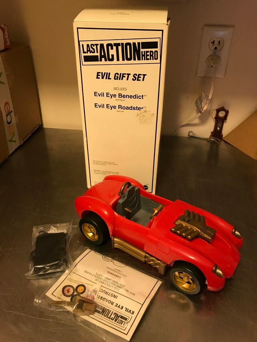NOS Last Action Hero Evil Eye Roadster Vehicle Car Mattel
