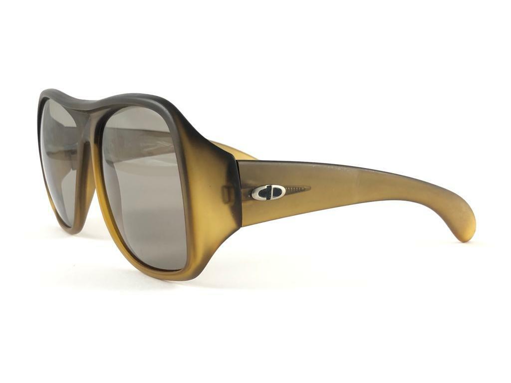 VINTAGE CHRISTIAN DIOR MONSIEUR MATTE OVERSIZED FRAME VINTAGE CHRISTIAN DIOR MONSIEUR MATTE OVERSIZED FRAME