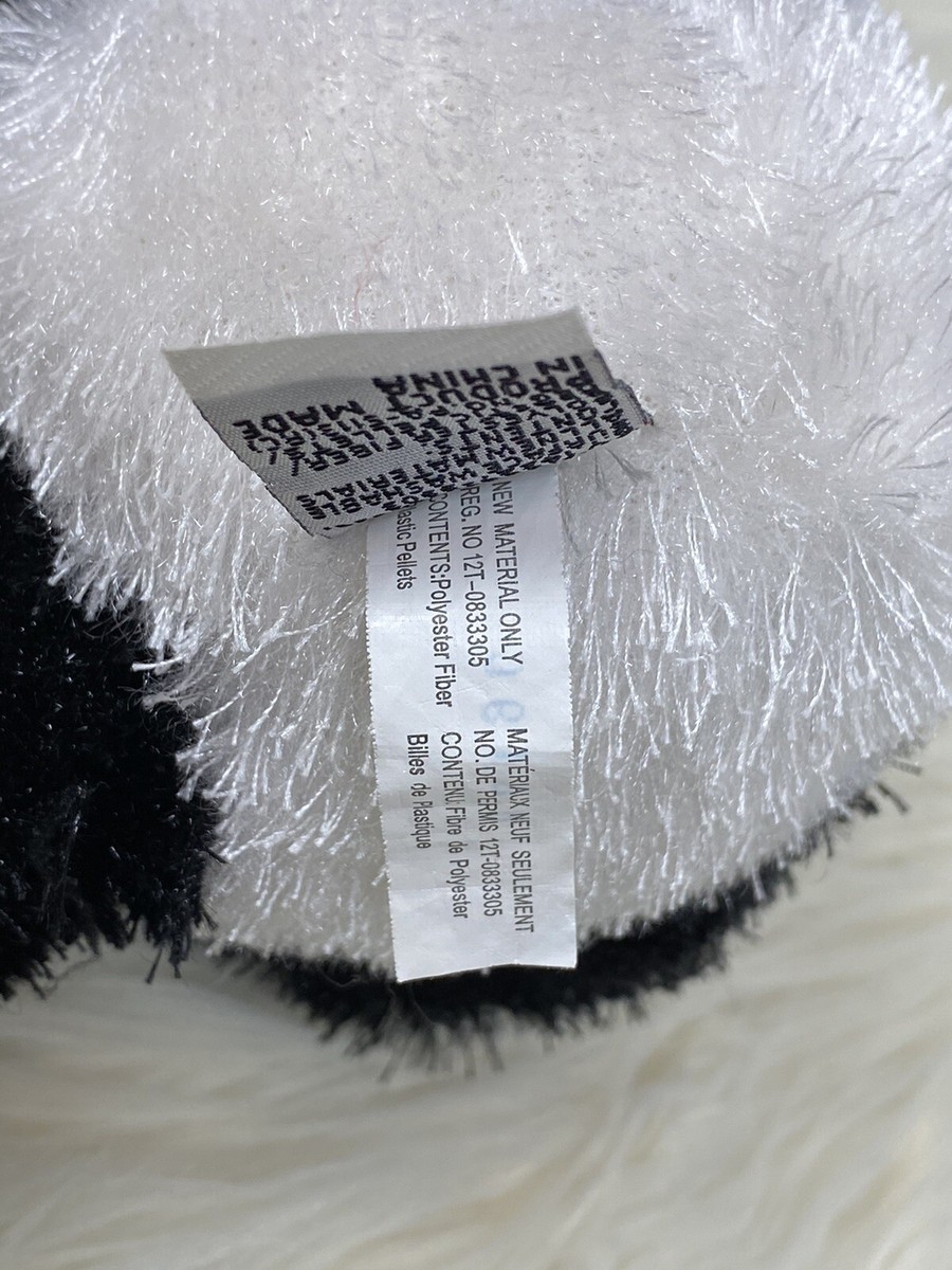 Webkinz Chinese Panda Bear Plush Stuffed Animal Long Hair