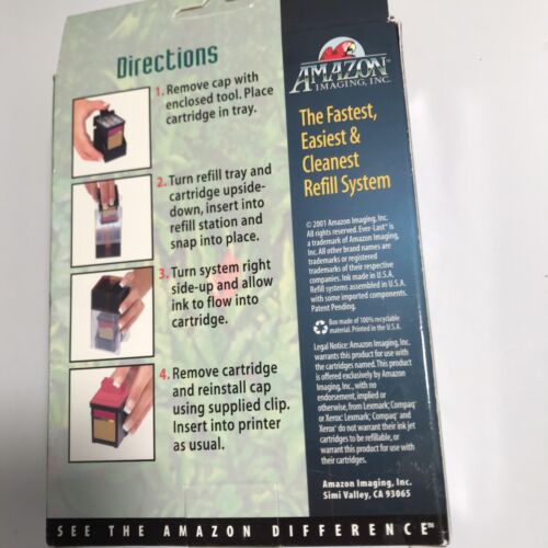 VTG--Ever Last Ink Cartridge Color Refill Kit Lexmark Compaq Xerox ATL-85 NOS - Picture 4 of 11