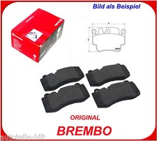 ! Brembo Bremsbeläge für Porsche 911 996, Boxter 986 für 330 mm Scheiben