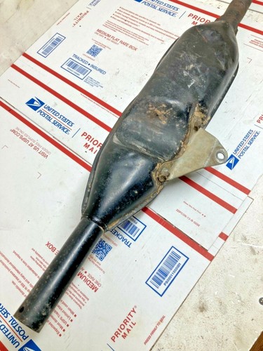 1973 honda cl100 exhaust pipe muffler hm359 - Picture 12 of 12