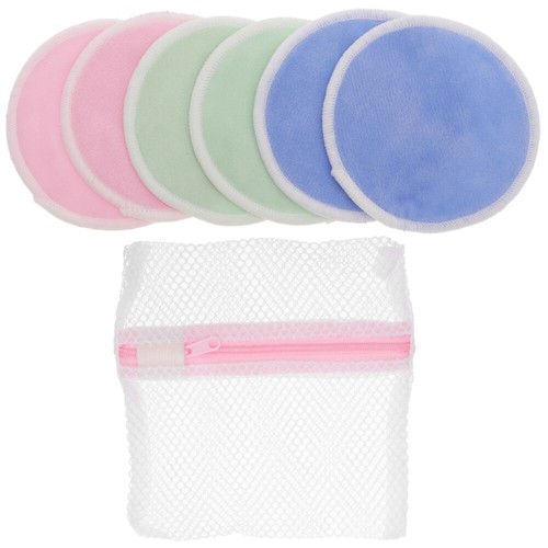 7 Pcs Gesichtswaschschwamm Einweg- Für Gesicht Make-up-Watterunden - Bild 9 von 12