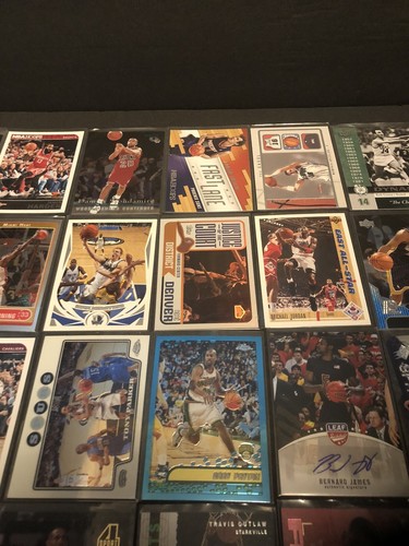 Basketball Card Lot 50 Cards Autograph Inserts Rookies Michael Jordan Nowitzki - Picture 5 of 12
