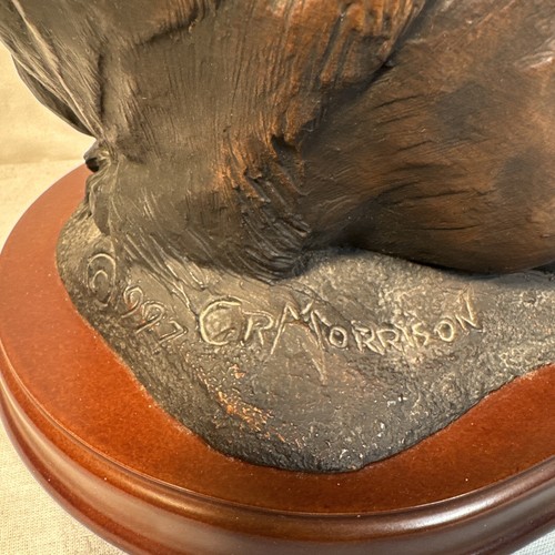 CR Morrison 1997 "PRAIRIE BOSS" #A0242 By Montana Silversmiths RARE - Picture 7 of 13