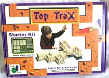 Top Trax Spinning Top Construction Starter Set Tobin Toys Vintage HTF READ