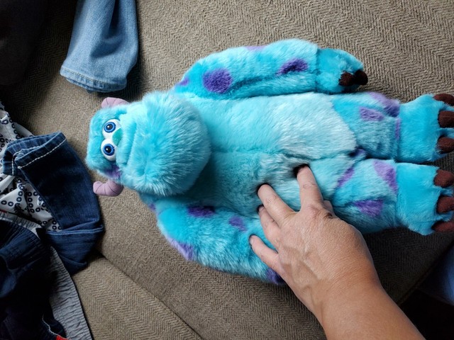 disney store sulley plush