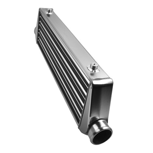 Aluminum alloy Intercooler Universal Tube & Fin Montaggio Anteriore INTERCOOLER - Foto 12 di 12