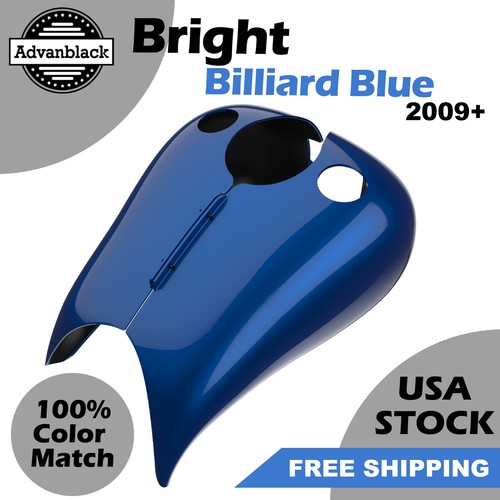 Cubierta cisterna estirada azul billar brillante para Harley Advanblack Touring 09+ - Imagen 7 de 7