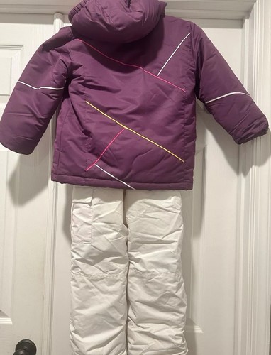 Pulse Little Girls' 2 Piece Small 4/5 Snowsuit Set Insulated Coat Pant - Picture 17 of 17