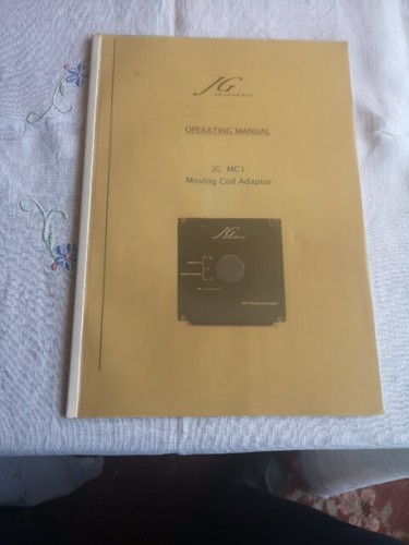 JG Audio MC1 Passive Moving Coil Phono Stage Battery Operated - Picture 18 of 24
