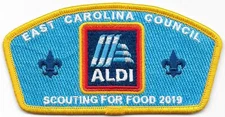 East Carolina Council Strip 2019 Scouting For Food CSP SAP Boy Scouts BSA