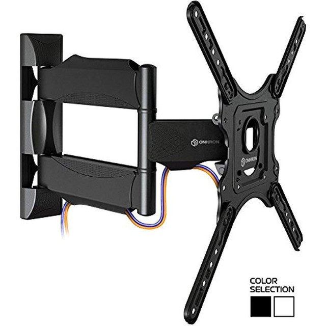 Onkron Full Motion Tv Wall Mount For 32 To 55 Inch Led Lcd Hd Flat Screens Black