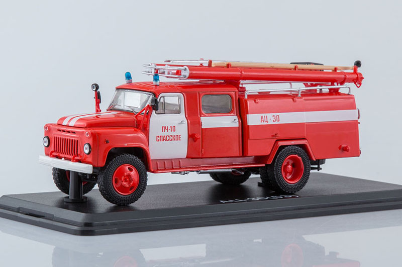 GAZ 53A 106A URSS AC30 CAMION DEI POMPIERI spasskoe Fire Dept 1 43 inizio Scale modellos GAZ 53A 106A URSS AC30 CAMION DEI POMPIERI spasskoe Fire Dept 1 43 inizio Scale modellos