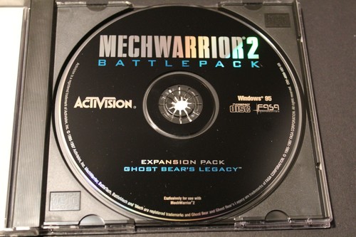Mech Warrior 2 Expansion Pack Ghost Bear's Legacy Activision PC Game Jewel Case - Picture 4 of 4