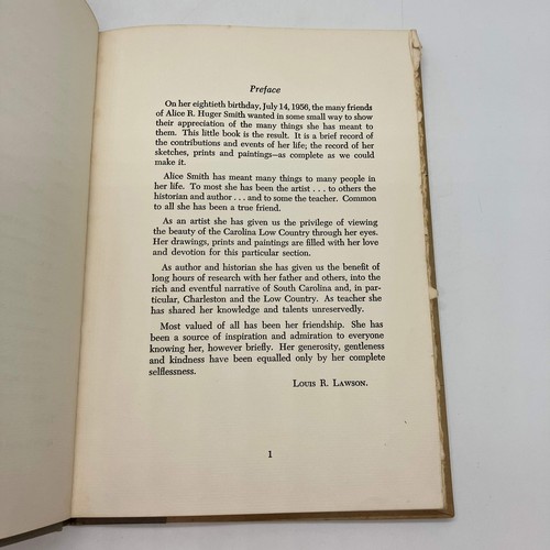Signiert Alice Ravenel Huger Smith: An Appreciation 1956 Privatdruck HC Gut - Bild 11 von 19