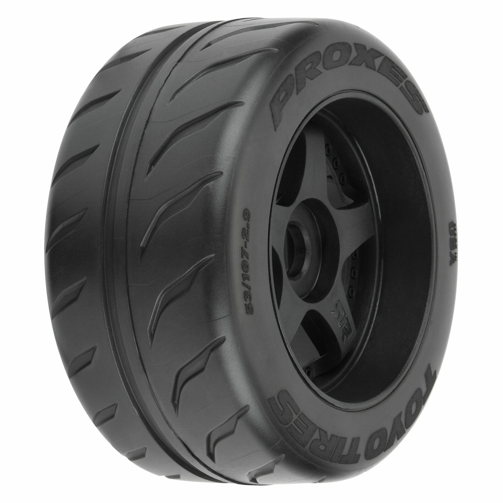 Pro-Line Racing 1/7 Toyo Proxes R888R S3 Rear 53/107 2.9" BELTED Mounted 17mm