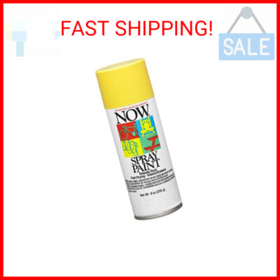 9 oz Krylon 21206 NOW Sunshine Yellow Enamel Spray Paint