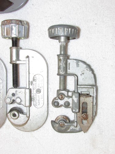 Lot of 5 Pipe Tubing Cutters 3 Superior Tools 1 Excellent 1 Unbranded - Picture 4 of 5