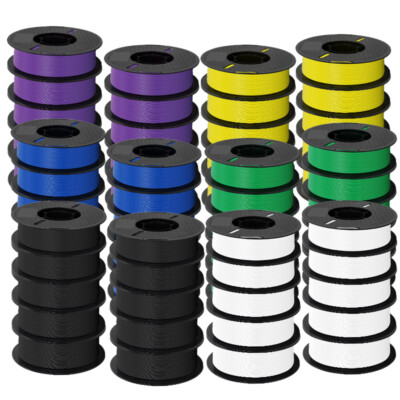 Kingroon 10KG PLA PETG 3D Drucker Filament 1,75 mm FDM Spule No-Tangle 10X 1KG