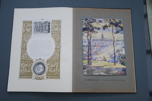 Bénédictine Fécamp Album pour Le Cinquantenaire de la Bénédictine. 1863- 1913. - Imagen 6 de 8