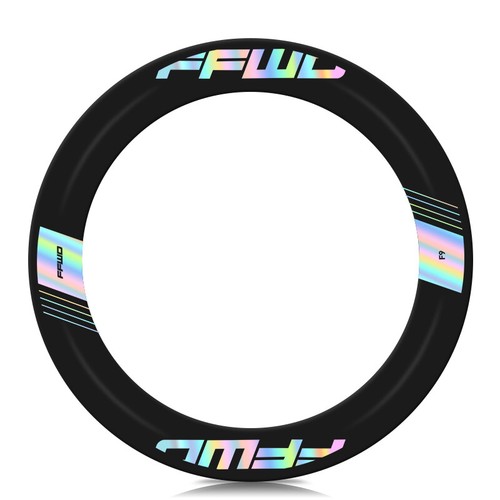 2021 FFWD F9R Adesivo Ruota per Avanti Veloce Bici da Strada Bicicletta Decalcomanie Cerchio 90mm - Foto 11 di 13
