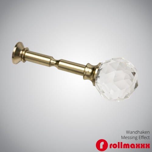ROLLMAXXX Kristalle Vorhang Raffhalter Raffhaken Wandhaken Gardinenhalter - Bild 3 von 3