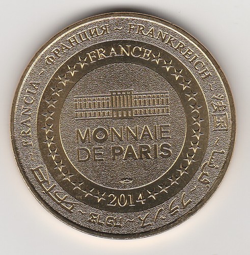 A 2014 TOKEN MEDAILLE SOUVENIR MDP -- 54 200 N°1 TOUL CATHEDRALE SAINT-ETIENNE - Picture 2 of 2