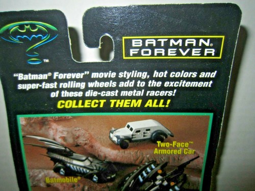 Vintage, 1995 Batman Forever Batboat, Die-Cast Metal, New In Original Package - Picture 7 of 8