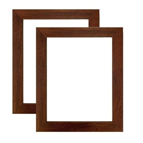 US Art Frames 1.25in Flat Country Walnut Brown MDF Wall Decor Picture Frame - Picture 9 of 10
