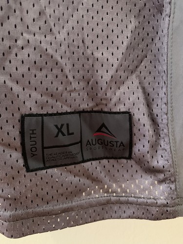 Grey Youth Football jersey Size XL - Picture 4 of 5
