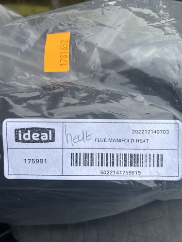 IDEAL  Flue Manifold Heat Only 175981 - Picture 1 of 2