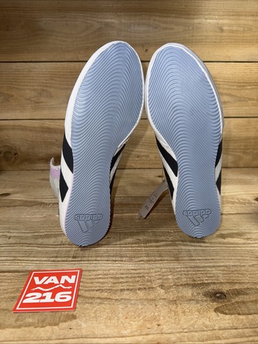 NEW SZ 7.5M/8.5W: Adidas BOX HOG 4 White Boxing/MMA Training Shoes: HP6878 - Picture 8 of 10