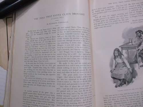 Dec. 1899 ST. NICHOLAS Magazine~SANTA CLAUS Cover~Brownies~XMAS ADS & STORIES - Picture 6 of 12