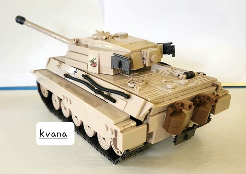 Quanguan 100066 KING TIGER Tank WW2 Collection Building Blocks MISB - Picture 5 of 8