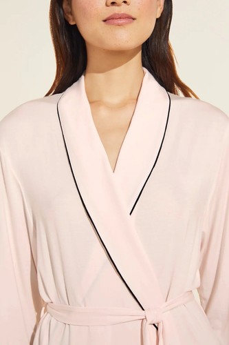 Eberjey L128125 Womens Sorbet Pink Gisele TENCEL™ Modal Robe Size M - Picture 2 of 3