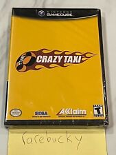 Crazy Taxi (Nintendo Gamecube) NEW SEALED BLACK LABEL Y-FOLD, RARE!